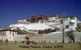 Potala Palace, former residence of the Dalai Lama, Lhasa, Tibet. Click to take the Cybertour.